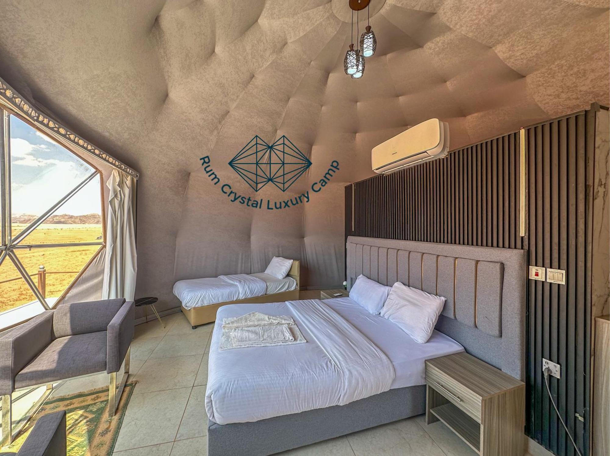 Rum Crystal Luxury Camp Ваді-Рам Екстер'єр фото